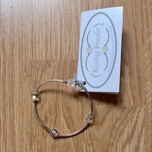 Sterling Silver Blessing Bracelet